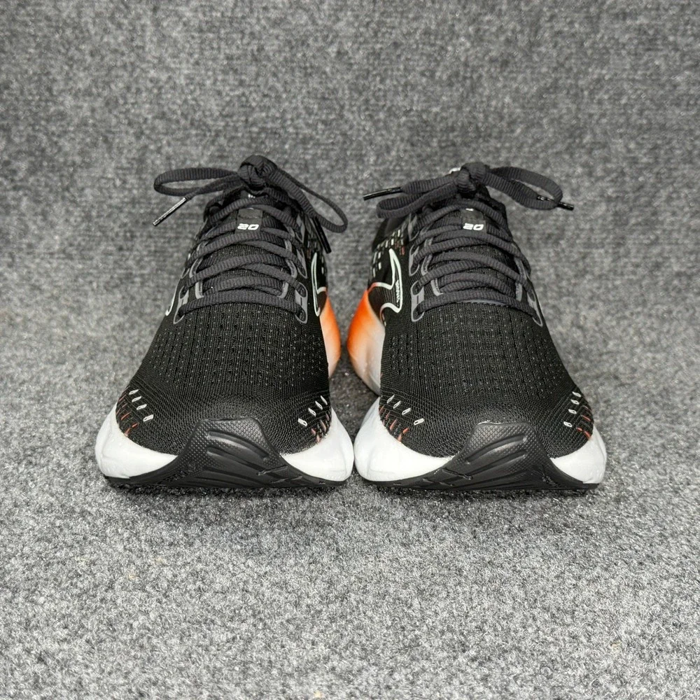 Brooks Glycerin 20 Running Shoes Women's 10.5‎ Black Opal Orange Athletic Run